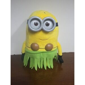10" Minions‎ Despicable Me 3 Deluxe Huggable Hula Jerry Minion Plush